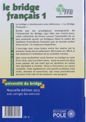 BRIDGE FRANCAIS - PREMIER NIVEAU - Avec corrigés